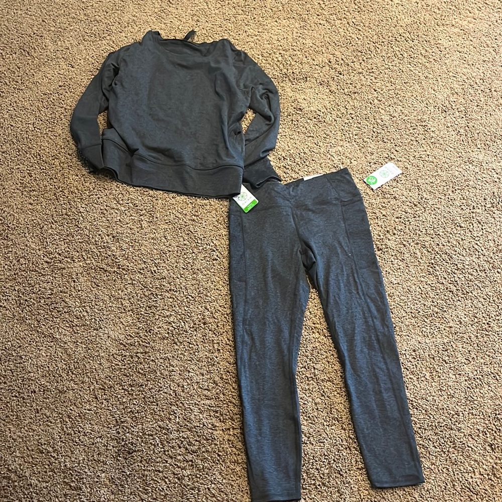 Dark Green Workout Set